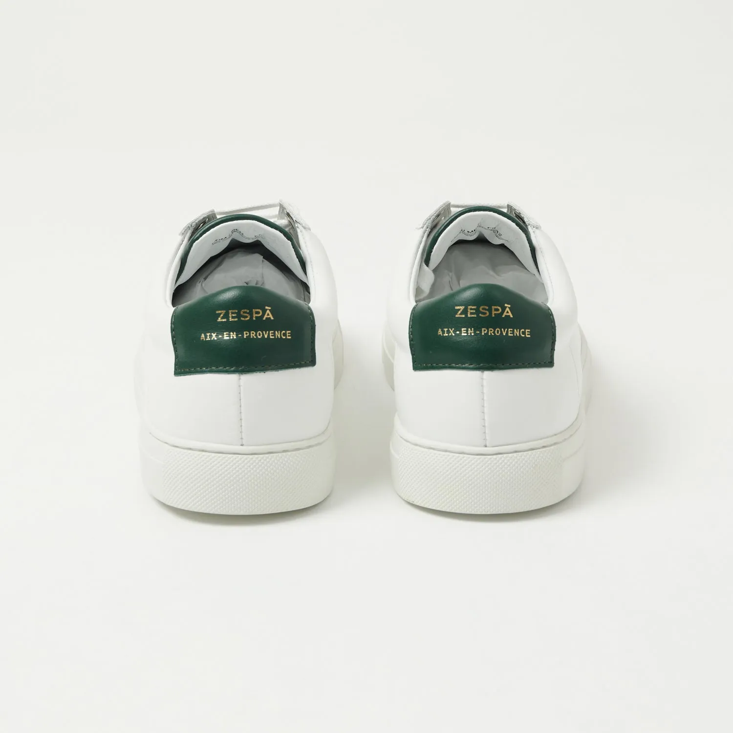 Zespa ZSP4 Sneaker - White/Dark Green